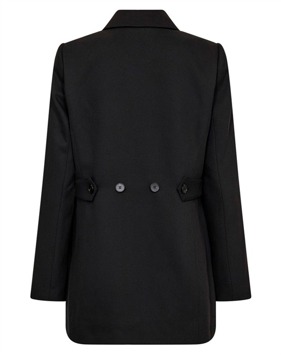 Almira CC Fitted Blazer - Black